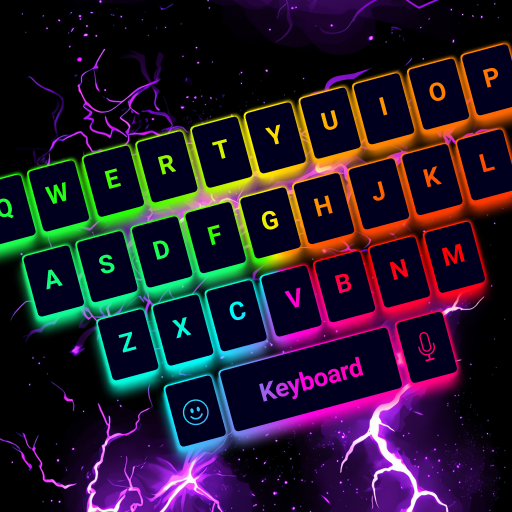 LED Keyboard: Colorful RGB