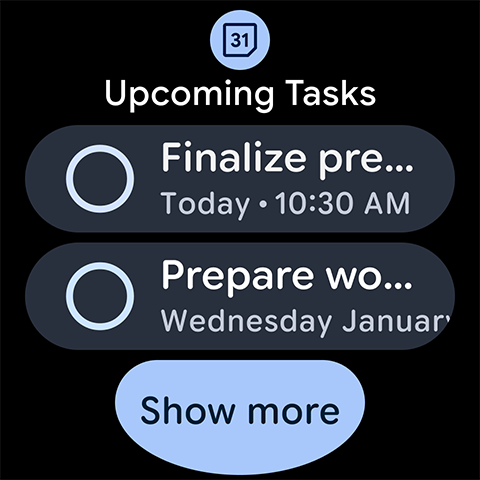 Google Calendar screenshot