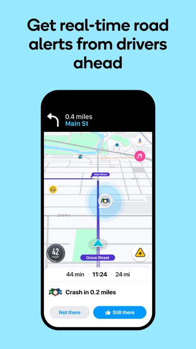 Waze Navigation & Live Traffic screenshot