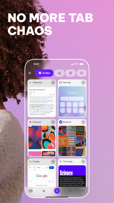 Opera Mini: Fast Web Browser screenshot