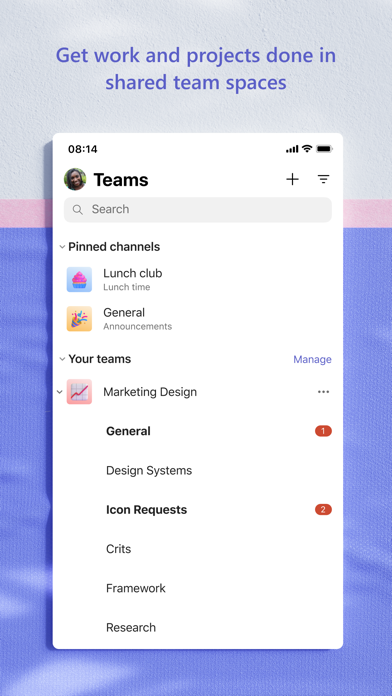 Microsoft Teams screenshot
