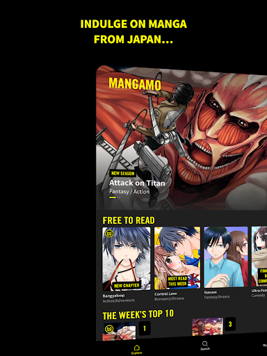 Mangamo Manga & Comics screenshot