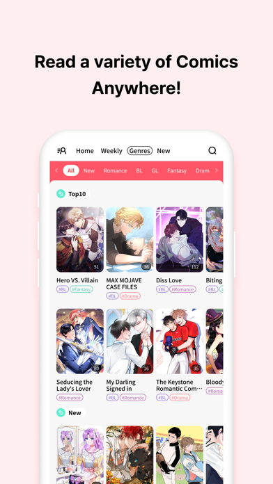 Lalatoon - Comics & Webtoon screenshot