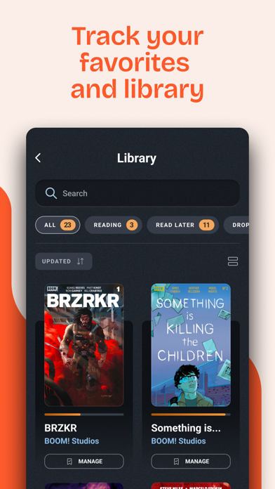 GlobalComix: The Comics App screenshot