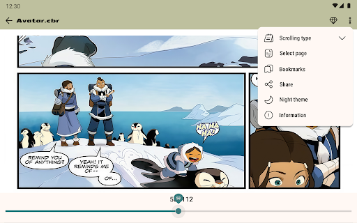 Comic Book Reader (cbz/cbr) screenshot