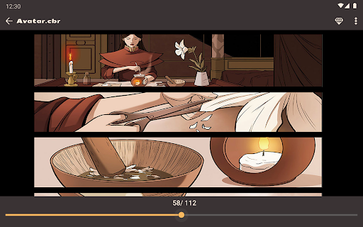 Comic Book Reader (cbz/cbr) screenshot