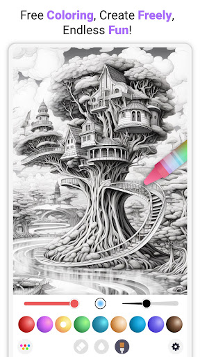 InColor: Coloring & Drawing screenshot