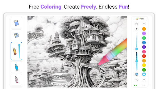 InColor: Coloring & Drawing screenshot