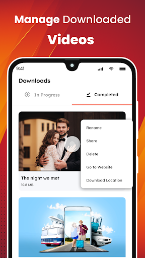 Video Downloader and 4k Player screenshot