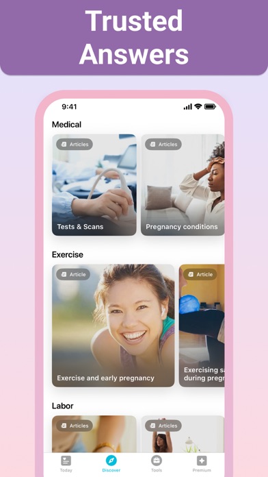 Pregnancy + | Tracker App screenshot