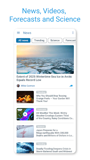 Weather Radar - Meteored News screenshot