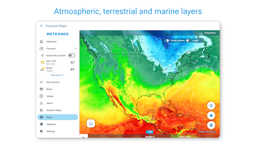 Weather Radar - Meteored News screenshot
