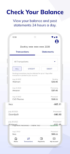 Concora Credit screenshot