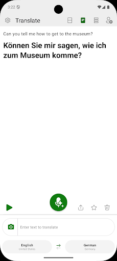Microsoft Translator screenshot