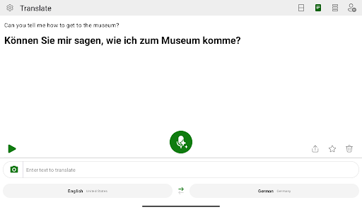 Microsoft Translator screenshot