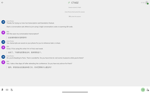 Microsoft Translator screenshot