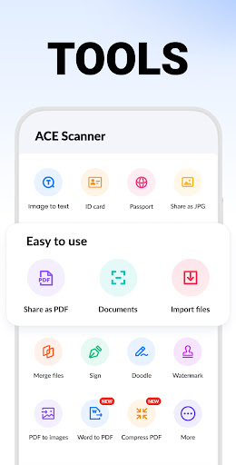 ACE Scanner - PDF Scanner App screenshot