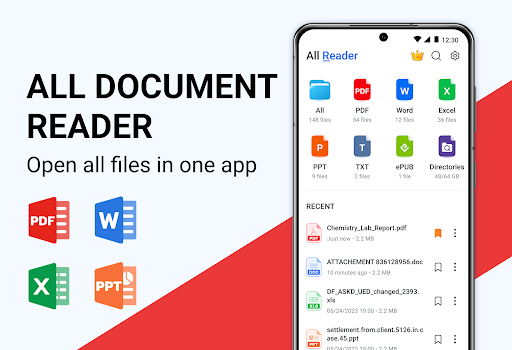 All Document Reader - PDF, DOC screenshot