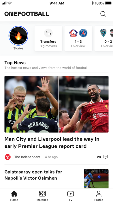 OneFootball: All Soccer Scores screenshot