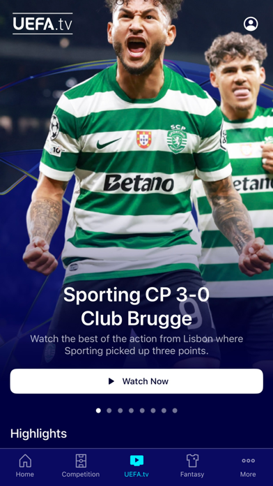 UEFA Champions League Official screenshot