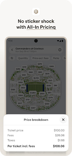 SeatGeek – Tickets to Events screenshot