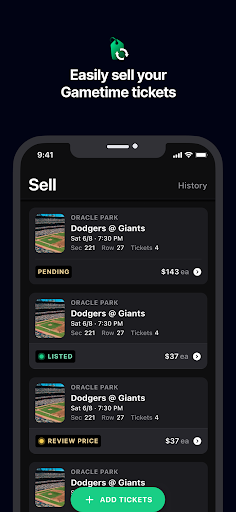 Gametime - Last Minute Tickets screenshot
