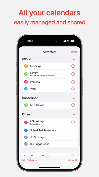 Holiday Calendar screenshot