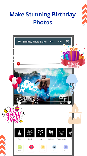 Birthday video maker screenshot
