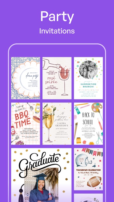 Invitation Maker: Cards & RSVP screenshot