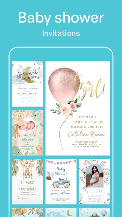 Invitation Maker: Cards & RSVP screenshot