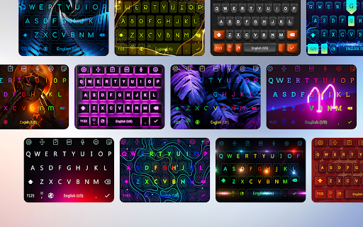 LED Keyboard: Colorful RGB screenshot
