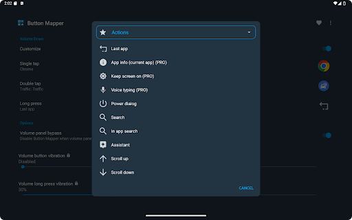 Button Mapper: Remap your keys screenshot