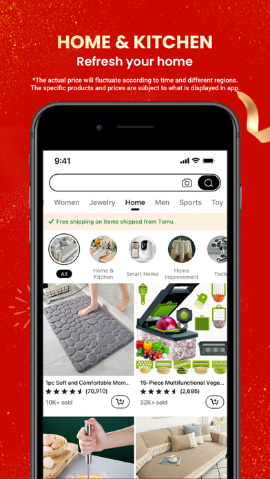 Temu: Shop Like a Billionaire screenshot