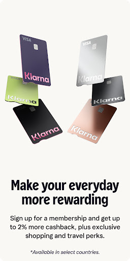 Klarna: Smarter everyday money screenshot