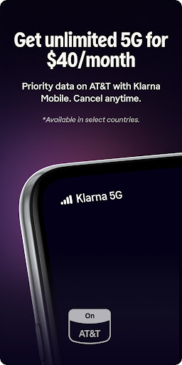 Klarna: Smarter everyday money screenshot