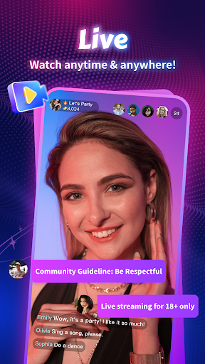 Chamet - Live Chat & Party screenshot