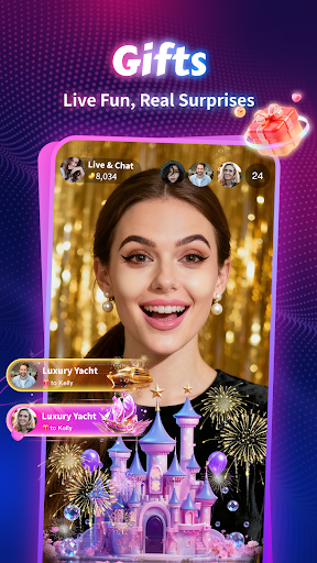 Chamet - Live Chat & Party screenshot