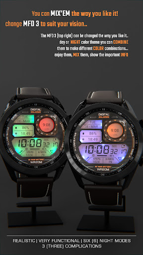 ILLUMINATOR Digital Watch face screenshot