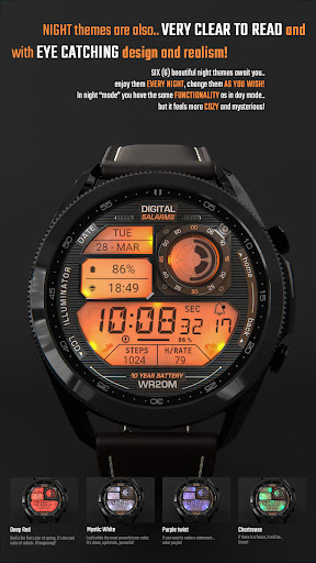 ILLUMINATOR Digital Watch face screenshot