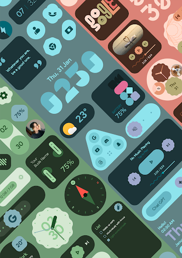 Material You Widgets screenshot