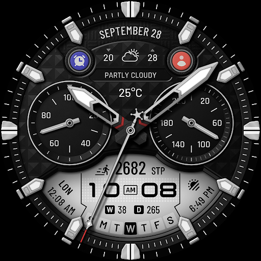 WTW M17 Hybrid Watch Face screenshot