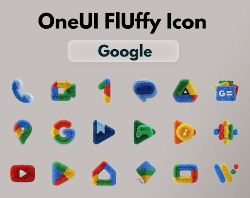 OneUI Fluffy Icons screenshot