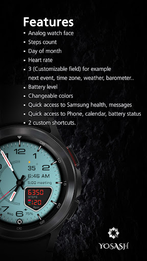 D355 Premium Watch Face screenshot