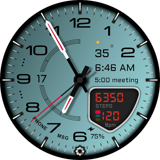 D355 Premium Watch Face screenshot