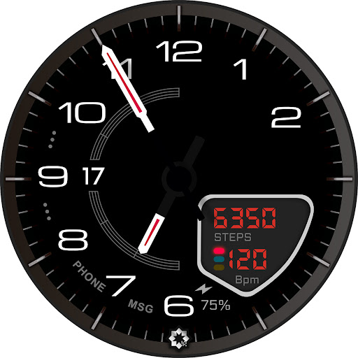 D355 Premium Watch Face screenshot