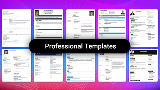 Resume - Intelligent CV maker screenshot