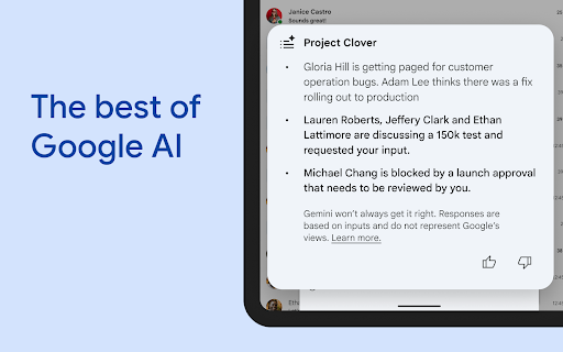 Google Chat screenshot