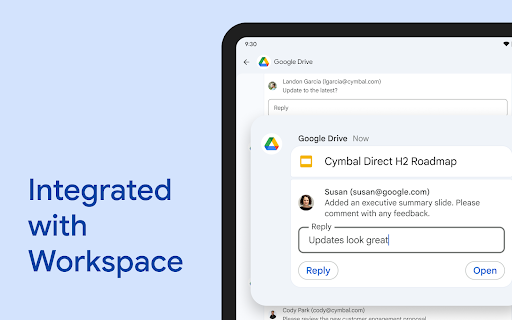 Google Chat screenshot