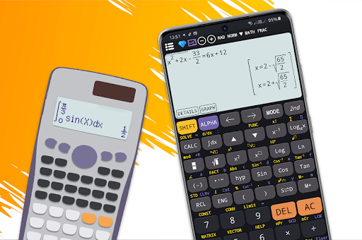 Scientific calculator plus 991 screenshot