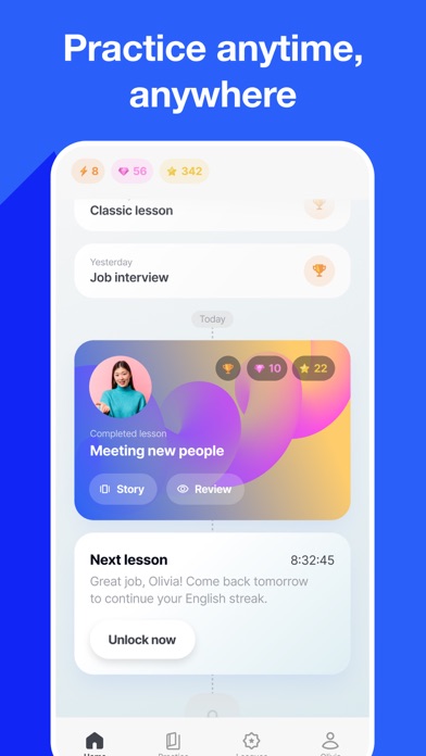 Speak English with Loora AI screenshot